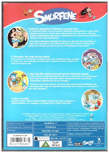smurfene 11 - man skal ikke smurfe bort god smurf b