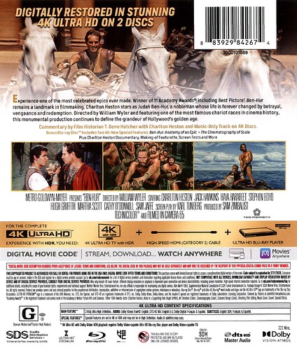 Ben Hur (4K) (B)
