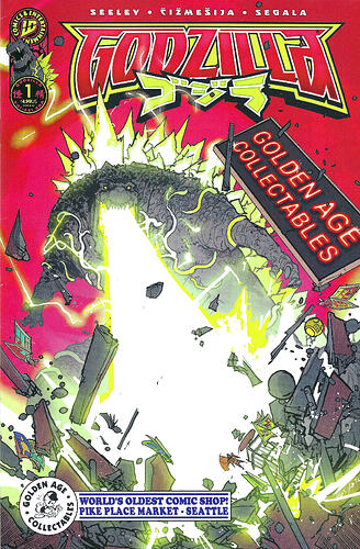 Godzilla Kai Sei 1 Exclusive Golden Age Collectables cover