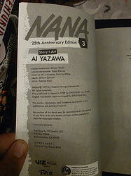 Nana 25th Anniversary 3 Info
