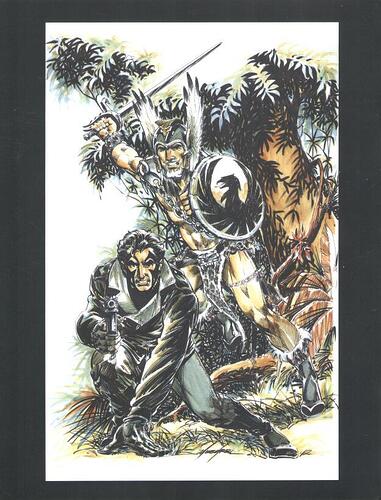 Jon Sable Freelance Sketchbook (Mike Grell) 2 BC
