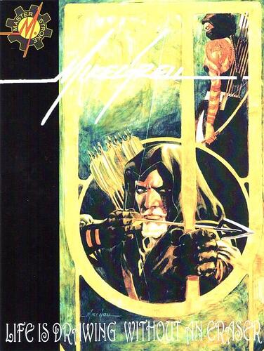 Mike Grell Life Is Drawing sketchbook FC