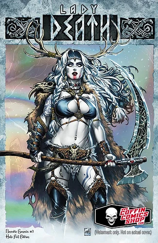 Lady Death Necrotic Genesis Holo Foil Edition