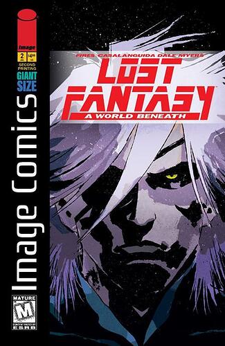Lost Fantasy #2 2nd Print Luca Casalanguida Variant