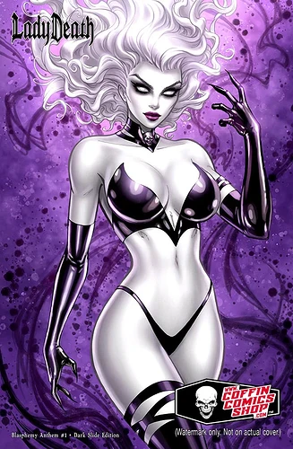 b Lady Death Blasphemy Anthem 1, Dark Slide Edition