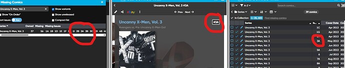 CLZ X-Men 3A Query