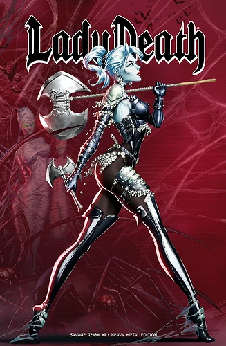 Lady Death Savage Reign 1, Jamie Tyndall Heavy Metal Edition