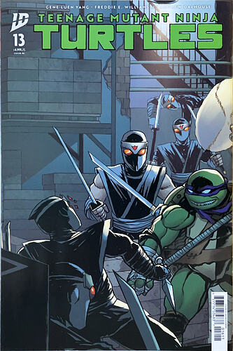 TMNT 13 Jason Flowers Wraparound Back