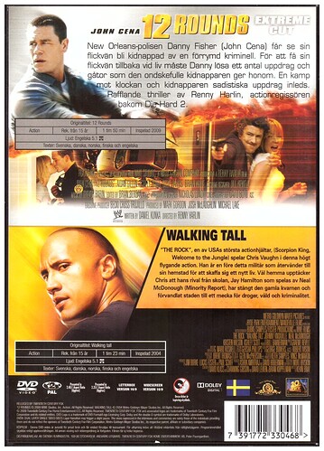 12 Rounds + Walking Tall b