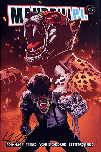 Mandrill PI 7B front