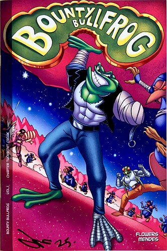 Bounty Bullfrog 2 Battletoads variant front