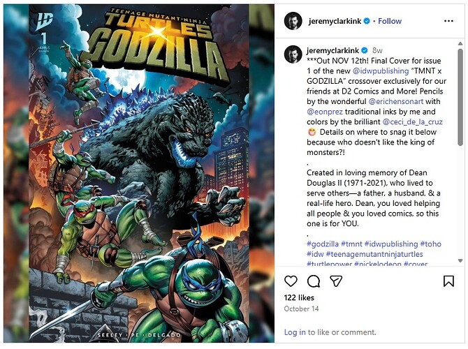 Jeremy Clark Instagram Post