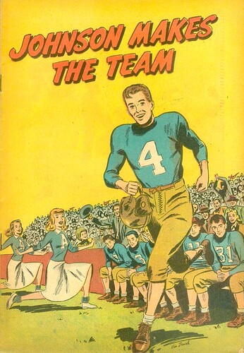 Johnson Makes the Team Cover