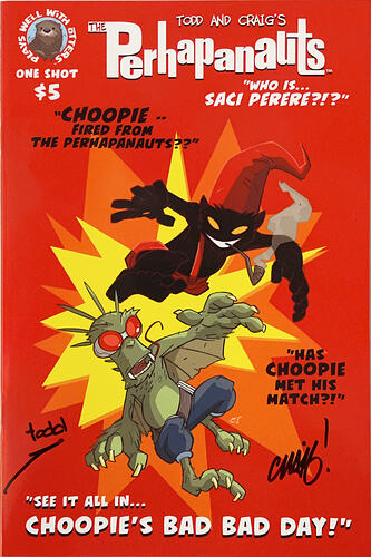 Perhapanauts Choopies Bad Day Rousseau cover