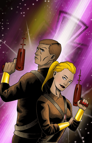 Buck Rogers B by Kieran Squires