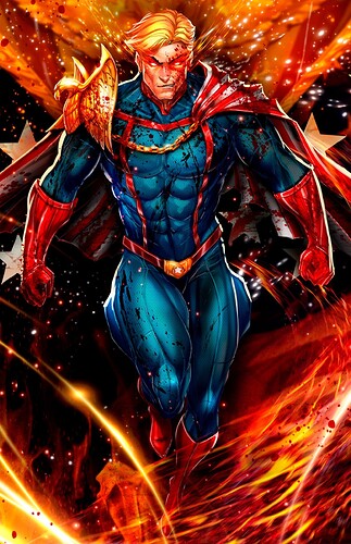 Boys 1, Jamie Tyndall Dallas Fan Expo Homelander Bloody Edition