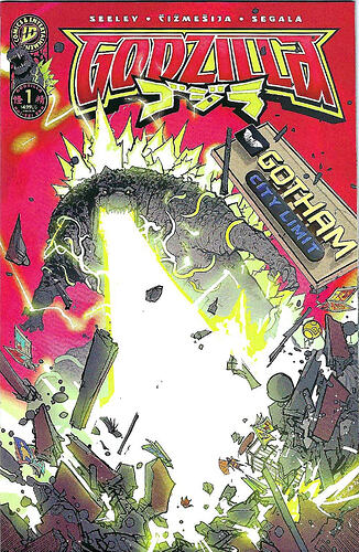 Godzilla Kai Sei 1 Exclusive Gotham City Limit cover