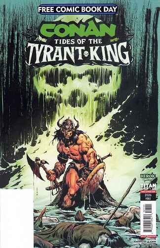 FCBD 2026 Conan The Barbarian - Tides of the Tyrant-King
