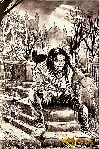 The Crow Dead Time Jason Flowers Virgin