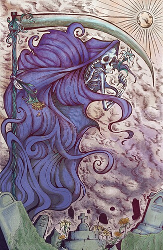 Pale Knight Color Proof