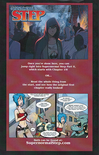 Supernormal Step back