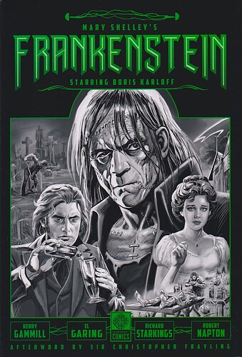 Mary Shelley's Frankenstein (Legendary) HC (Front)