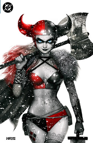 Harley Quinn 65 - Nathan Szerdy Viking Harley Virgin Exclusive