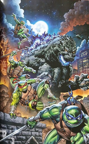 TMNT x Godzilla 1