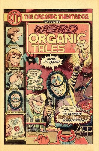 Weird Organic Tales #1
