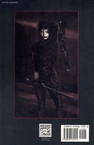 The Crow TPB  1-C Back