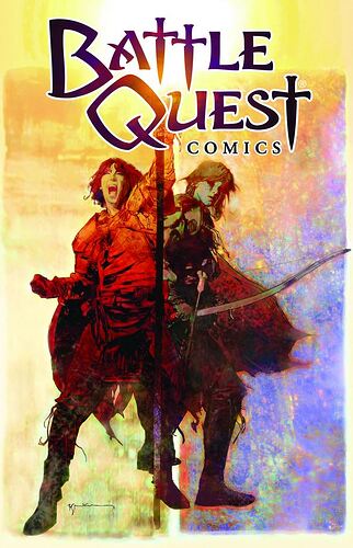 Battle Quest Comics Sampler Comics Pro 2024