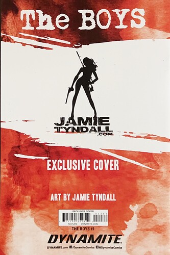 Boys 1, Jamie Tyndall Dallas Fan Expo Queen Maeve Edition (back)