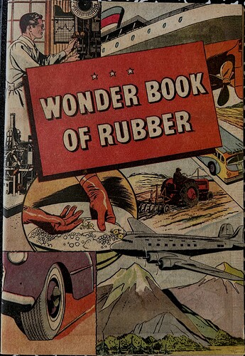 Book of Rubber Cover