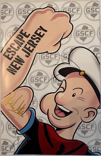 escape from new jersey GSCF cover B - front