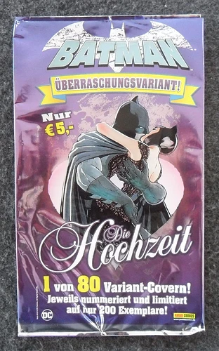 Panini Batman Wedding Blind Bag wrapper