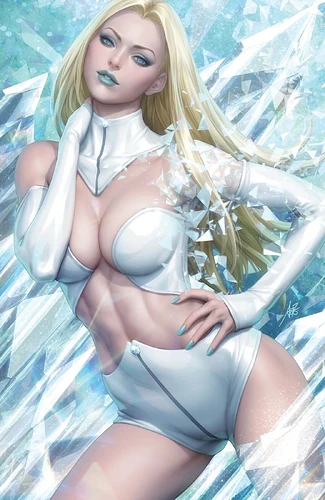 Emma Frost White Queen 1, Artgerm AGC Exclusive PureArt