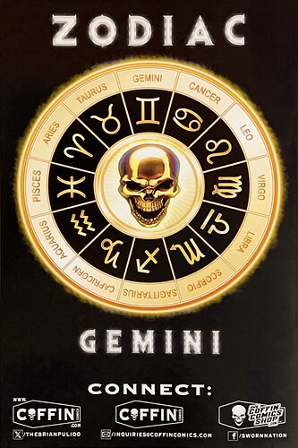 Lady Death Zodiac, Gemini (Naughty) back