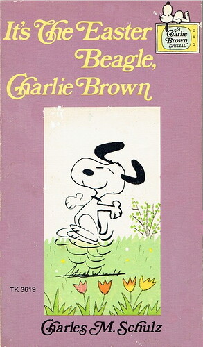 It's the Easter Beagle Charlie Brown