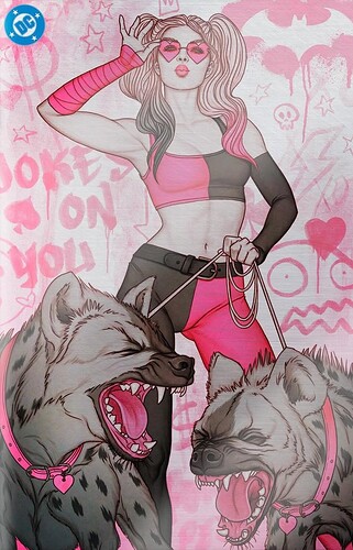 Harley-Quinn-51-Jenny-Frison-2025-HeroesCon-Nomasss-Captured-Collectibles-Pink-Kisses-Foil-Limited-1000-1726000