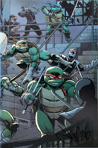 TMNT 13 Jason Flowers Wraparound Front