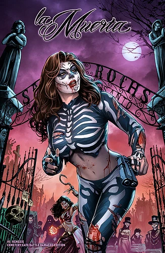 La Muerta Nemesis Cemetery Gate Battle Damaged Edition, Mike Krome
