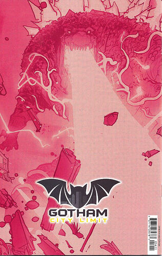 Godzilla Kai Sei 1 Exclusive Gotham City Limit back