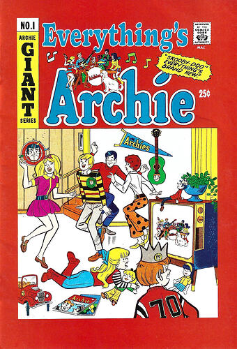The Archie Show DVD Mini Comic Front