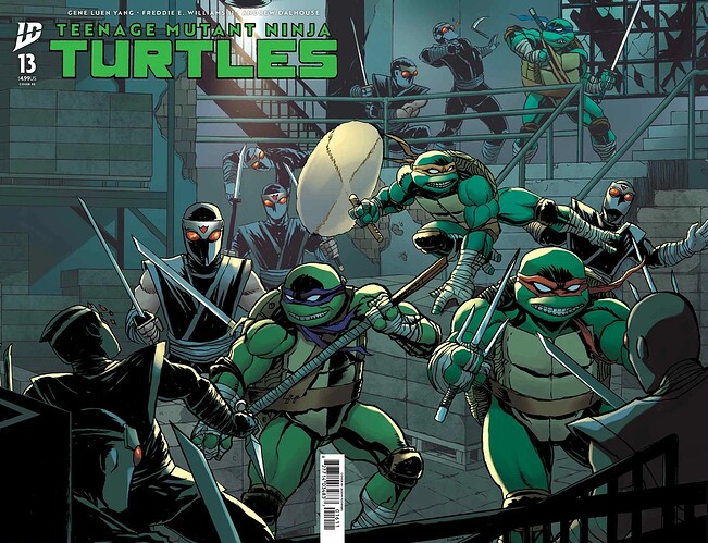 TMNT 13 Jason Flowers Wraparound Full