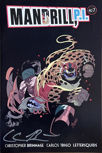 Mandrill PI 7A front