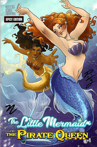 Mermaid & Pirate 1 M SFW Spicy Edition by Michela Cacciatore