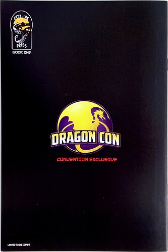 Bounty Bullfrog 1 Dragon Con 2025 BW variant back