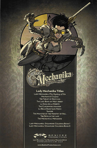 Lady Mechanika TMM #3 BC