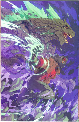 Godzilla Kai Sei 1 Huang cover