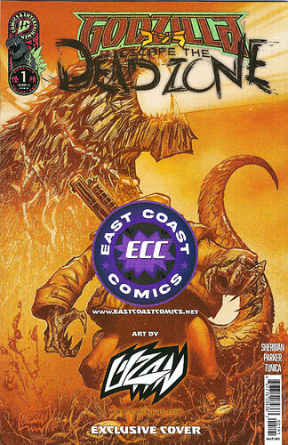Godzilla Escape the Deadzone Uzan Japanese back